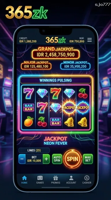 Pratinjau antarmuka sjo777 — aplikasi APK resmi Android v2.5.6